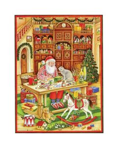 Richard Sellmer Traditional Advent Calendar Santa's Workshop (A3 Size) 752 