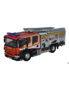 Oxford Diecast Humberside Fire and Rescue Pump Ladder 76SFE011