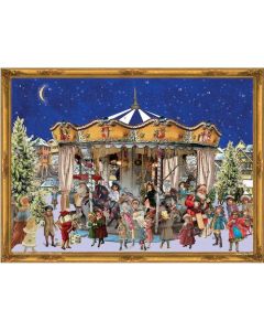 Richard Sellmer Christmas Carousel Traditional Advent Calendar 780 (A3)