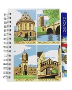 Contemporary Oxford Notepad and Icon Pen set 72826 