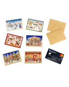 Coppenrath Miniature Advent Calendar Cards 94873