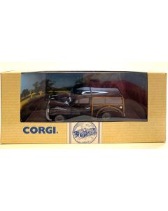 Corgi 1960s Morris Minor Traveller maroon 96871 pre-owned