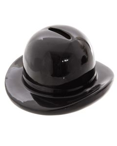MB183 Black Bowler Hat Money Bank by Puckator