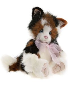 Charlie Bears La Di Dah Cat Cuddly Plush Toy 14 inches 36cm CB222265B