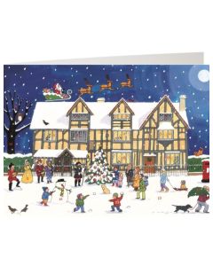 Alison Gardiner Christmas at the Old Town House Advent Calendar Card ACC5