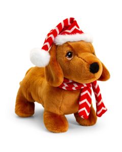 Dachshund in scarf and hat Keeleco SX2726