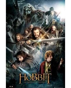 The Hobbit Collage Poster FP2854