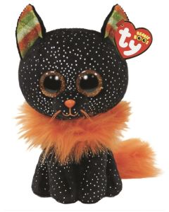TY Morticia Cat Beanie Boo Halloween soft toy 15cm (6 inches) 36494