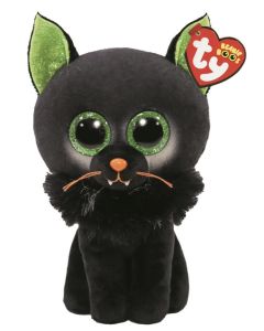 TY Oleander Cat Beanie Boo Halloween soft toy 15cm 36497