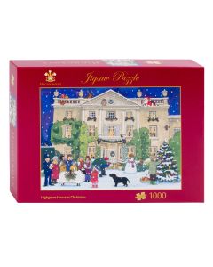 Jigsaw: Highgrove House at Christmas by Alison Gardiner JIGC8