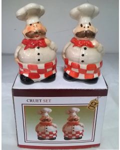 Jolly Chefs Salt and Pepper Shakers 4058 
