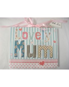 Very lovely, beautiful Mummy! hanging plaque 15 x 10cm (6 x 4 inches) by Bebunni BEB142