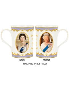 Commemorative Queen Elizabeth II mug in gift box LP18201