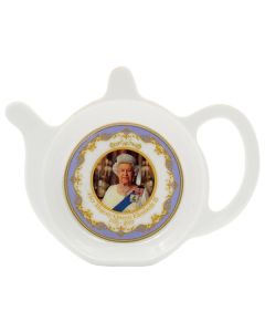 Commemorative Queen Elizabeth II tea bag tidy (13x10cm) LP18212