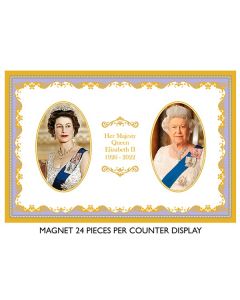 Commemorative Queen Elizabeth II Magnet LP18217