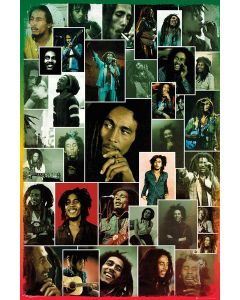 Bob Marley Photographic Rainbow Poster LP1977