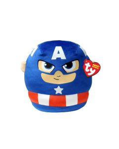 Marvel Characters Squishy Beanie cuddle toy large-Captain America