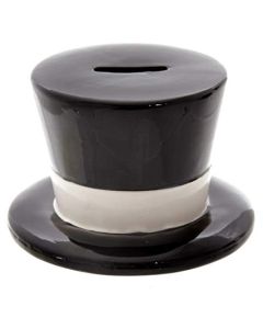 MB182 Black Top Hat Money Bank by Puckator