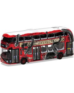 Corgi Bus New Routemaster - Arriva London - LTZ 1192 - Route 38 Victoria - Release the Kraken Bus OM46624B