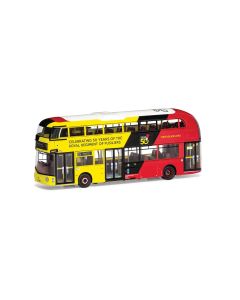 Corgi Bus OM46627B Wrightbus New Routemaster - Go-Ahead London - LTZ 1394 - Route 15 Stepney Arbour Square - Royal Fusilliers