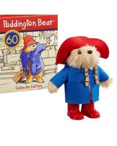 Collectors Paddington Bear in 60th Anniversary Gift Box Plush 25.5cm by Rainbow Designs PA1493 