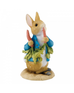 Beatrix Potter Peter Ate Some Radishes Figure by Enesco A26708 