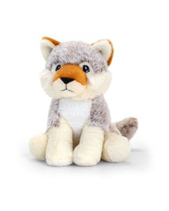 Keeleco small Wolf by Keel Toys 18cm (7 inches) SE1034