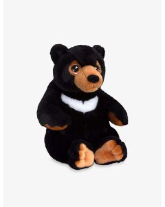 Keeleco Cuddly Black Bear by Keel toys  25cm (10 inches) SE1455