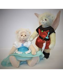 Thumbelina and the King of the Fairies Mohair Teddy Bears Set by Charlie Bears SJ562627