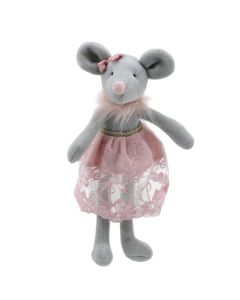 Silver Mouse sparkly lace skirt outfit Wilberry Dancers 39cm (15 inches) WB004107