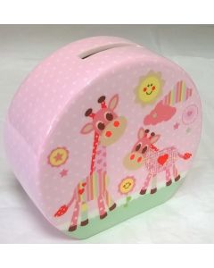 Leonardo Little Sunshine Ceramic Money Box Pink LP33386