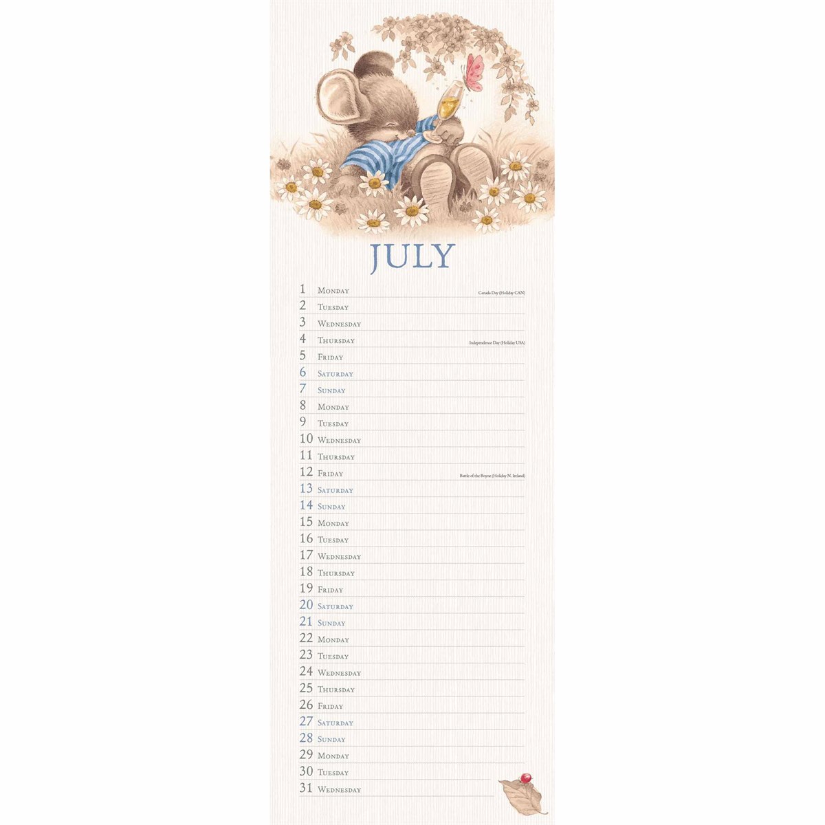 Country Companions Slim Calendar 2024 by Carousel Calendars 240290